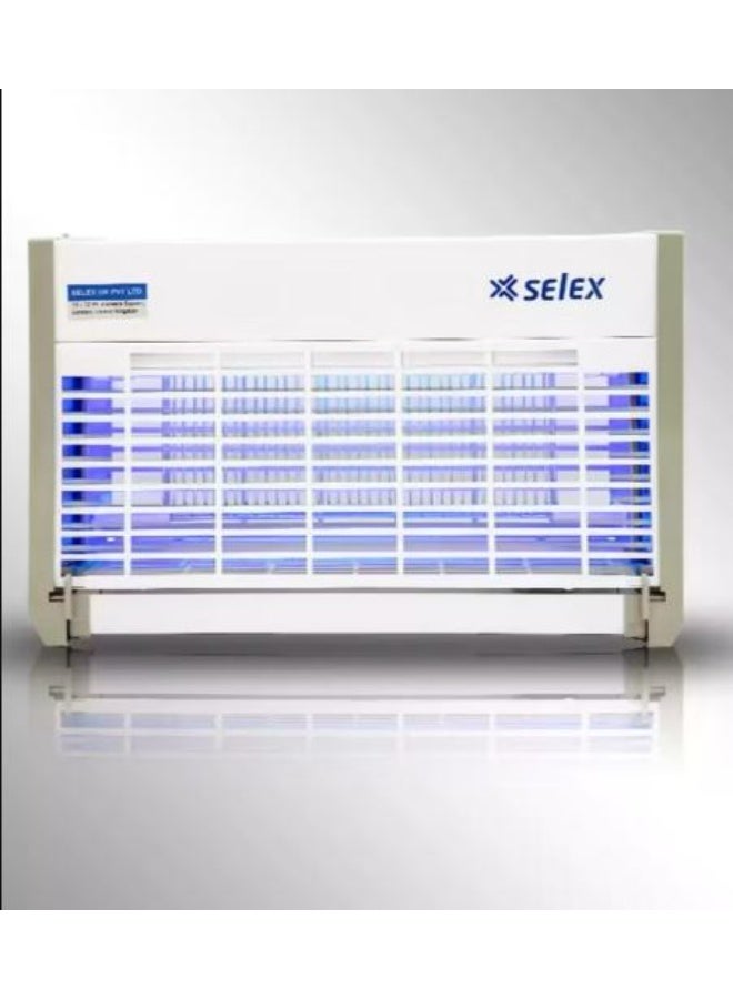 Selex LED Insect Killer with LED UV Tubes – 2*10W, Wall/Ceiling Mounted – No Spray, Safe & Economical Bug Zapper (3 Year Warranty) - Image 3
