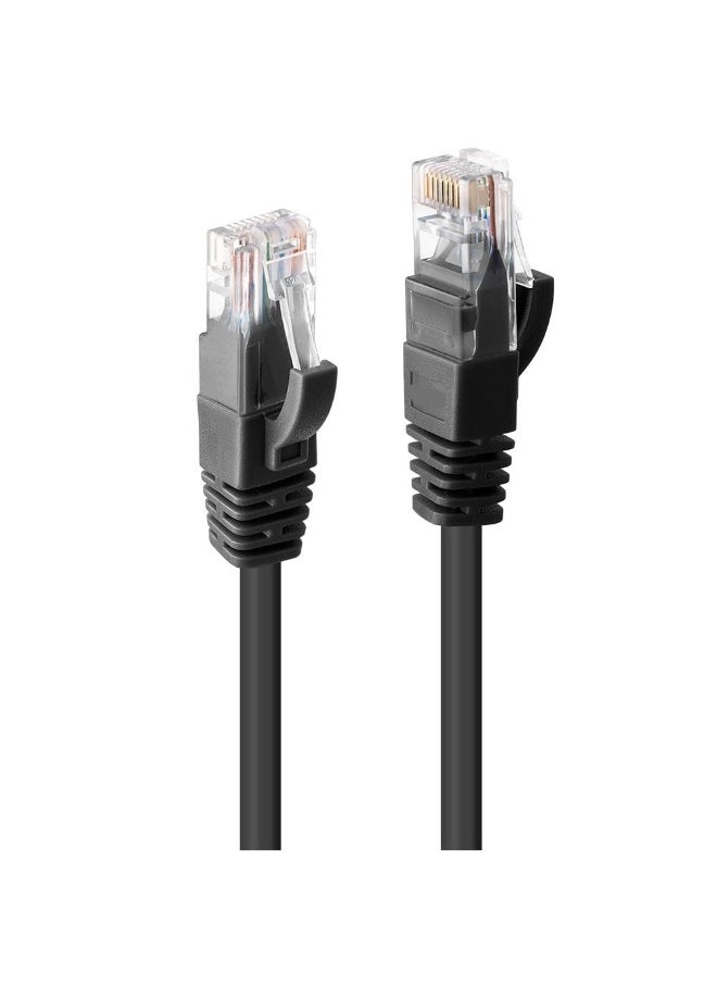 جينيون كيبل شبكة أصلي Cat 6 UTP 23AWG – أسود – بطول 2 متر  - Image 1