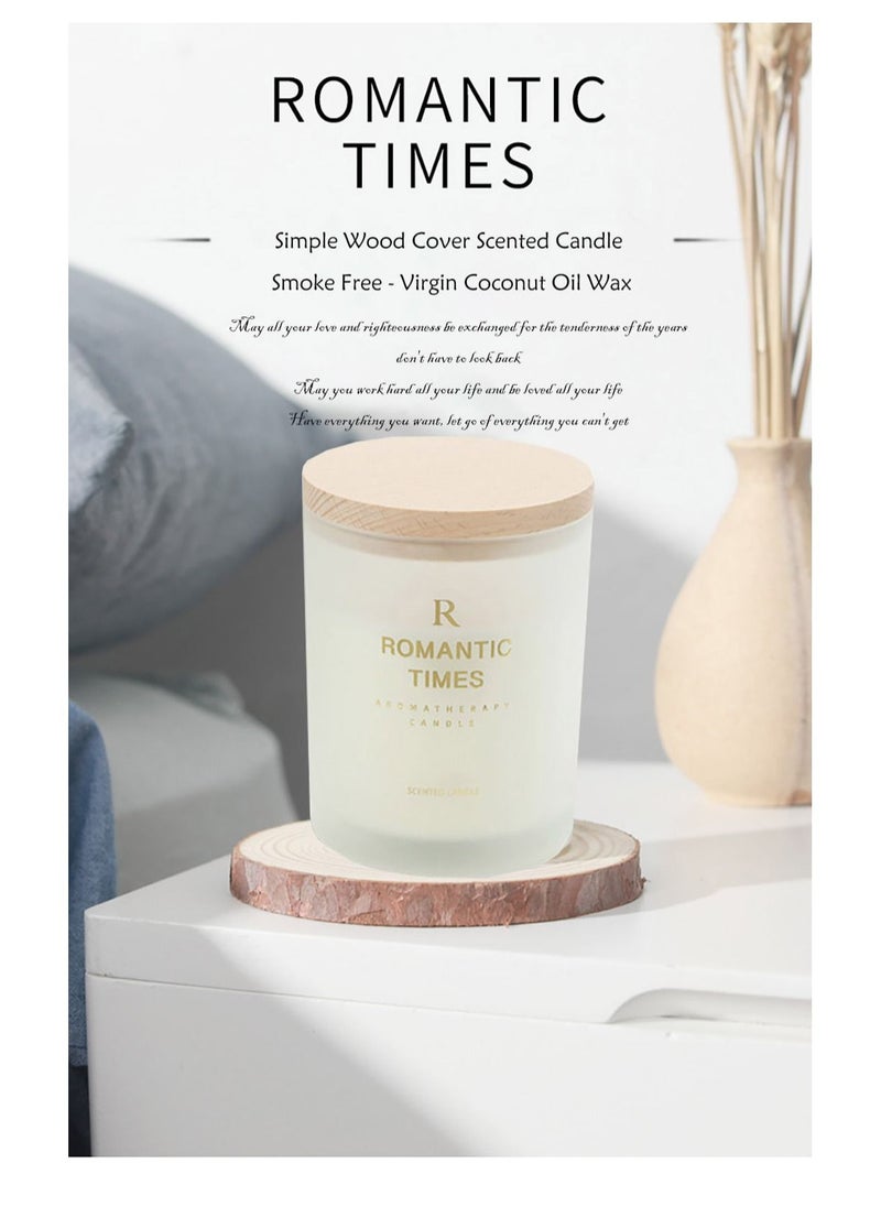 ROMANTIC TIMES Essential Oil Scented Candle Household Soy Wax Scented Mosquito Repellent Gift Scented Candle  - Image 2