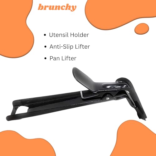 Brunchy Black Wire Lifter Aluminium Tong - Heat Resistant Pakkad Kitchen Tools Holder for Kitchen Use, Sturay Pakkad Utensils (Aluminium) - Image 3