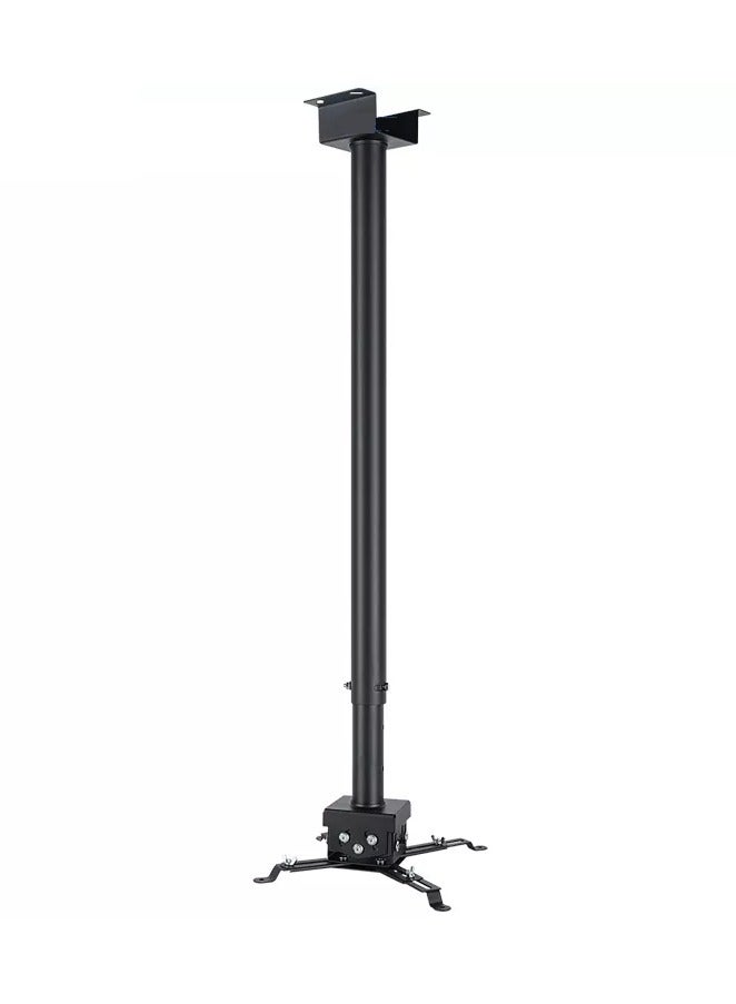 Full-Motion Projector Ceiling Mount, Heavy-Gauge Steel, 360° Rotating Joint, Adjustable Support Arms, Adjustable Length (upto 300 CM) Detachable Head | TF-PM300-B