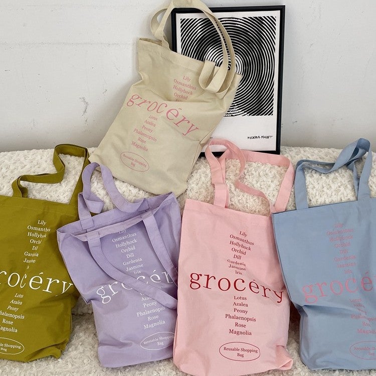 Fashion Letter Print Tote Bag - Image 2
