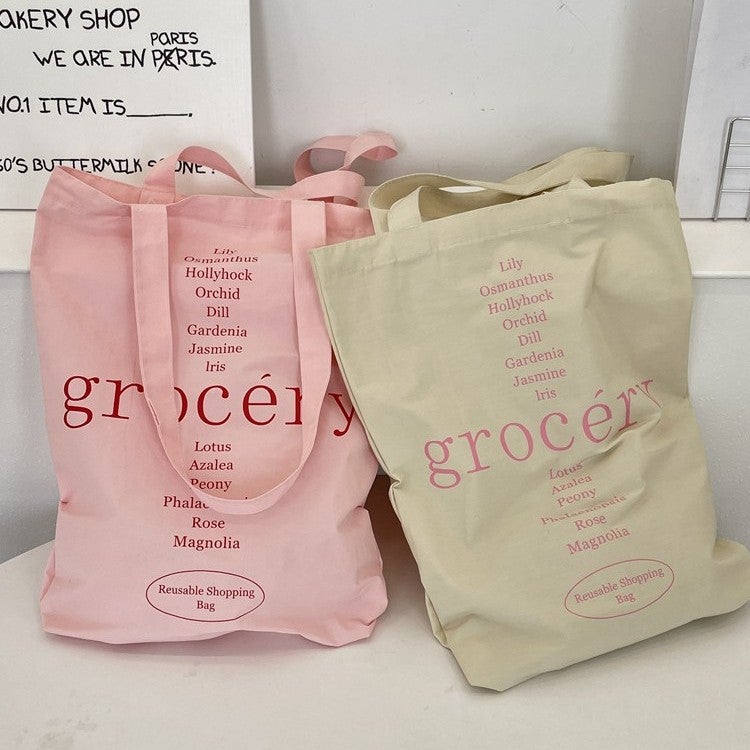 Fashion Letter Print Tote Bag - Image 3
