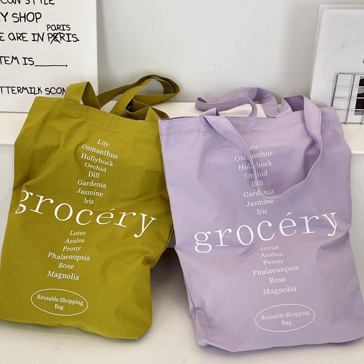 Fashion Letter Print Tote Bag - Image 4