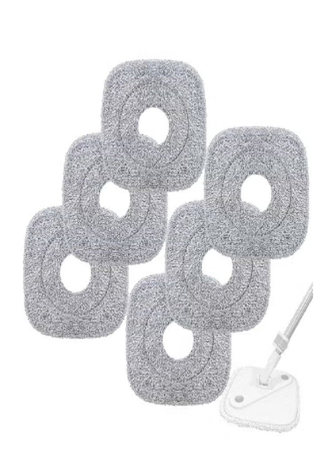 6 - Pack Replacement Mop Pads for Robot Vacuum Cleaner, Washable & Reusable Microfiber Mop Pads - Image 1