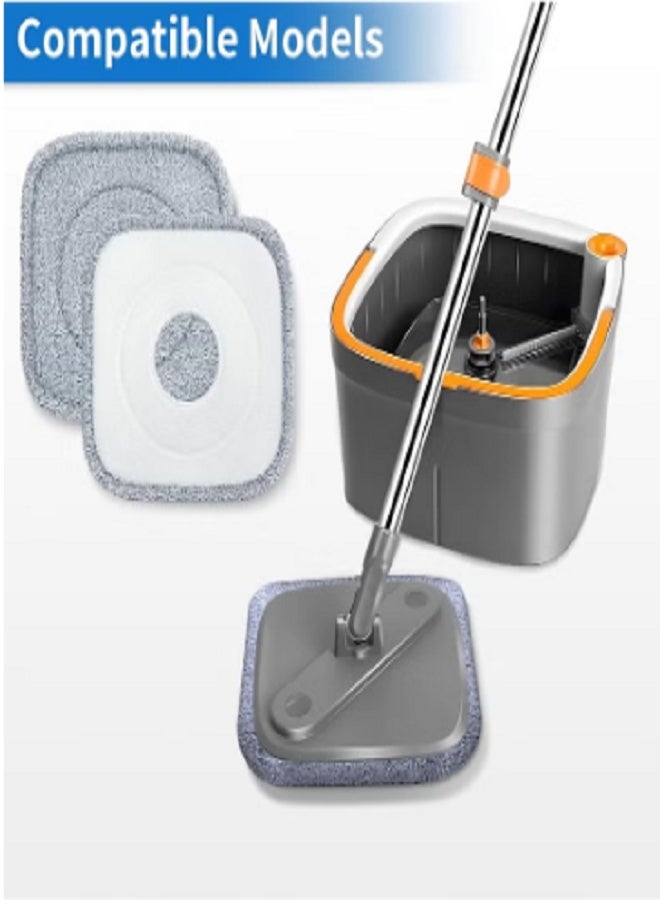 6 - Pack Replacement Mop Pads for Robot Vacuum Cleaner, Washable & Reusable Microfiber Mop Pads - Image 5