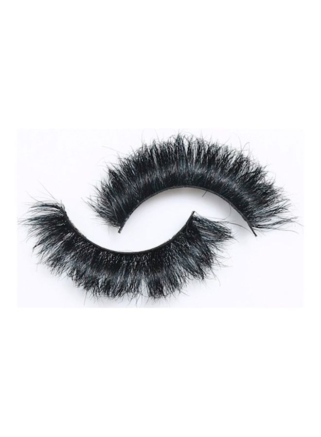 Loquat Thick False Eyelashes Black