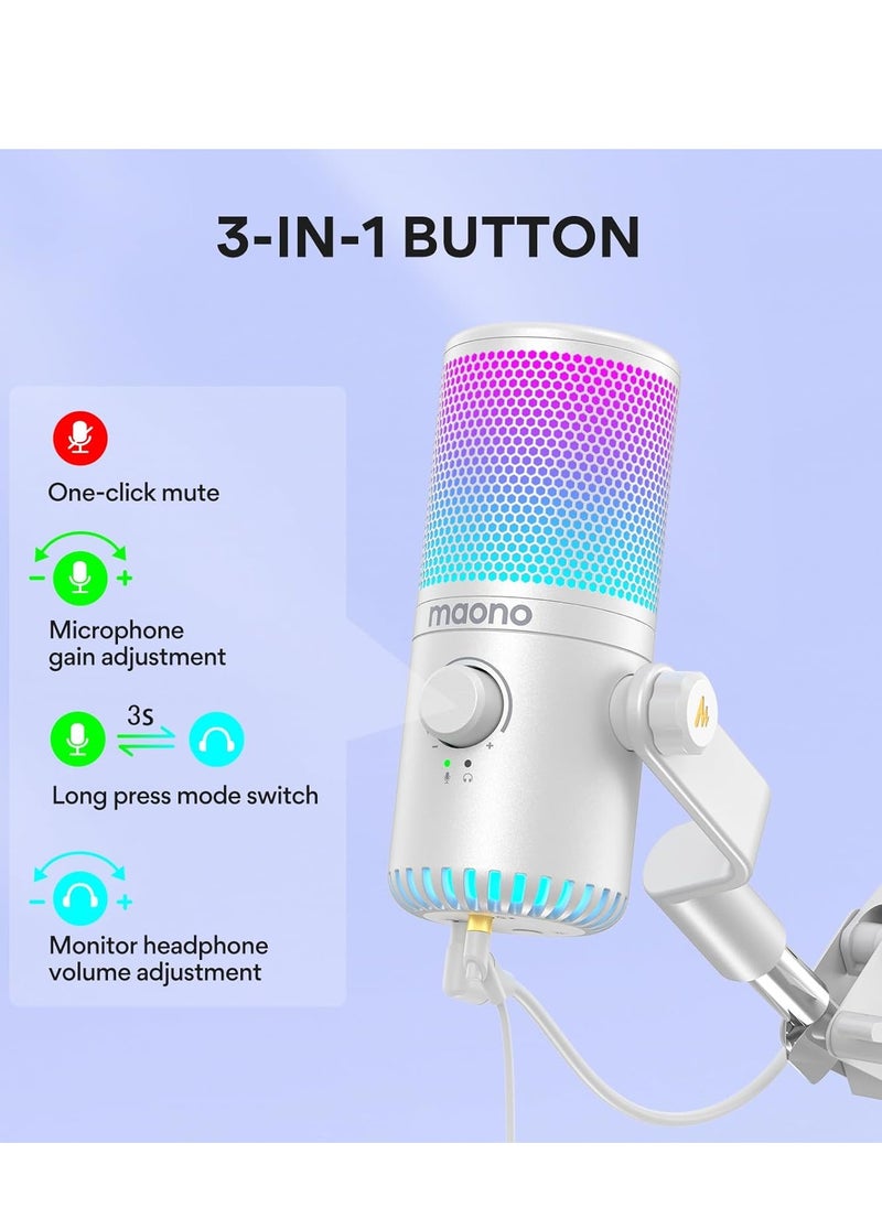Maono - Maono DM30 Programmable USB Condenser Microphone - Image 1