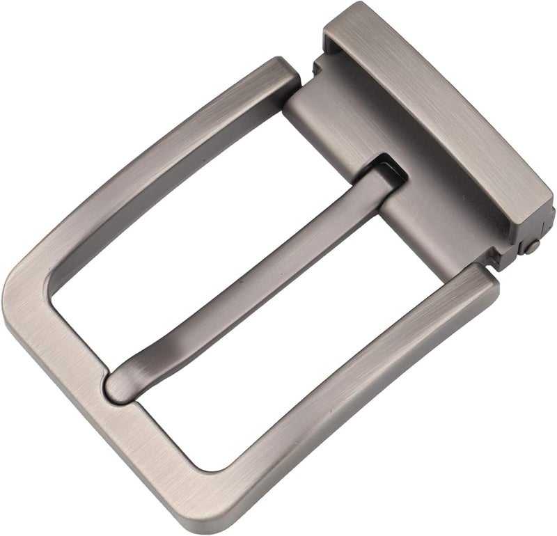 McFanBe 1.5 Inches (38-40 mm) Belt Buckle Single Prong Square Replacement Buckle for Men Women Belt - Image 1