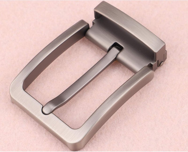 McFanBe 1.5 Inches (38-40 mm) Belt Buckle Single Prong Square Replacement Buckle for Men Women Belt - Image 4