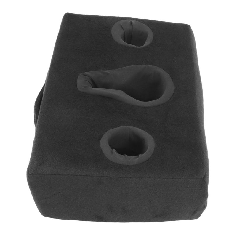 Couch Cup Holder Pillow: Premium Sponge Material, Removable Washable Cover, Temporary Thermal Insulation - Universal Size Fit for Sofa, Floor, Bed and Home Use - Image 3
