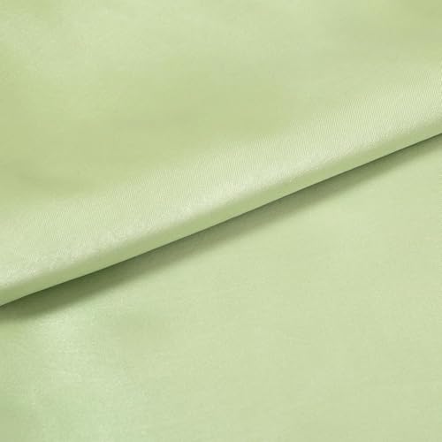 Filloxy Plain Silky Shine Satin Fabric Material for Fashion Design Stitching Multiple Use Includes Dress, Pillow Cover, Designer Cloths, Home Decor Material - 44" Hight (Green, 5 Meter) - Image 4