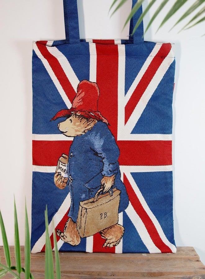 Signare Tapestry Union Jack Paddington Bear™ with Marmalade Flat Bag Reusable Grocery Shopping Eco-Friendly Tote Bag for Women with Paddingt, Flat Bag, Medium - Image 2