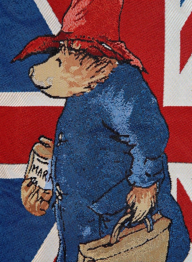 Signare Tapestry Union Jack Paddington Bear™ with Marmalade Flat Bag Reusable Grocery Shopping Eco-Friendly Tote Bag for Women with Paddingt, Flat Bag, Medium - Image 3