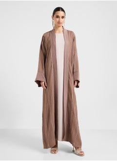 V-Neck Flared Sleeve Abaya - pzsku/ZE08DD9A4D06F6F796C6FZ/45/_/1740044735/cd9dbe7d-8465-4c6d-b2c3-92b4b5f70716