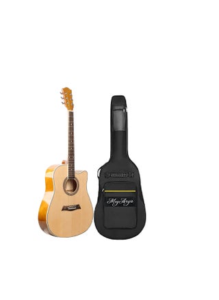 Acoustic natural guitar 41 inch with bag - pzsku/ZE08DD9F42ECB601A930FZ/45/_/1639053894/4f65fb99-c8d3-4dbd-aaf7-33efc2022f6a
