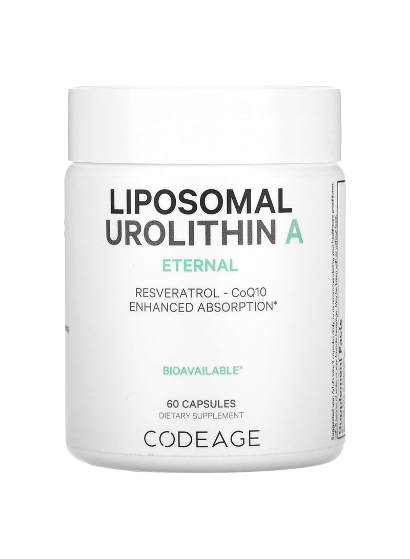 Codeage Liposomal Urolithin A, Eternal, 60 Capsules