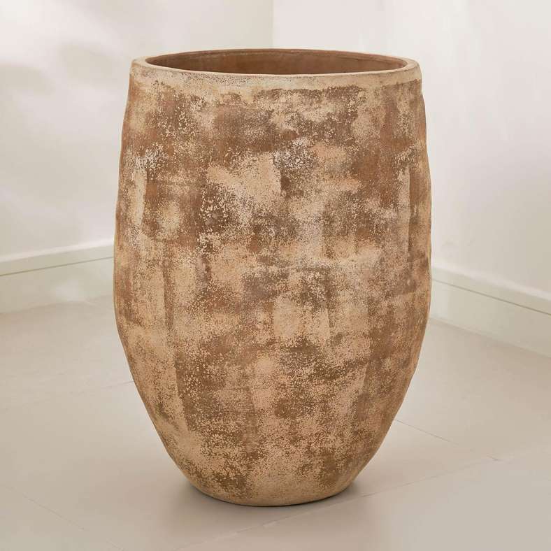 Pan Home Sandrine Terracotta Vase 42x58cm- White - 112AIC9903537 - Image 4