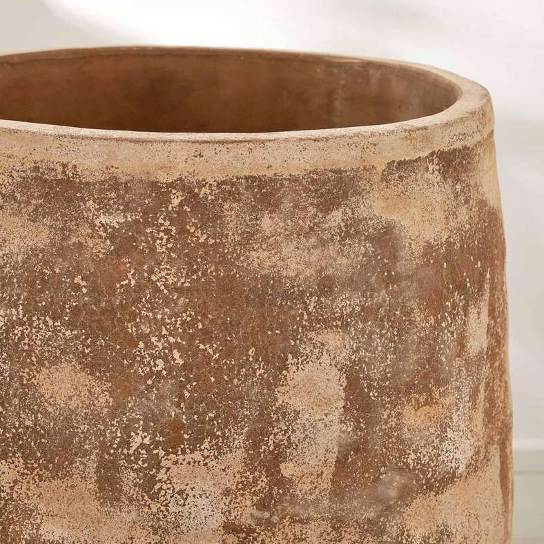 Pan Home Sandrine Terracotta Vase 42x58cm- White - 112AIC9903537 - Image 2