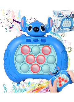 STItch Pop It Electronic Toy, Quick Push Bubbles Game Console, STI-tchSpeed Push Game Fidget Toys, Pop It Fidget Toy, Game Machine for Kids Suitable to Relieve Stress for Children and Adults