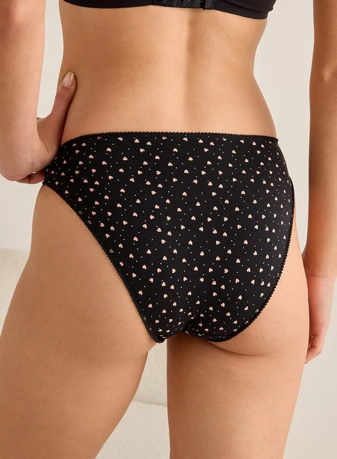 سبلاش فيڤ بكيني مطبوع - طقم من  قطع