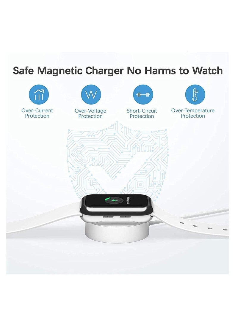 iWatch Charger Wireless Smart Watch Magnetic Charging Cable, [MFi Certified] Wireless Charging Pad Cord For Apple Watch Series 6/SE/5/4/3/2/1 - Image 3