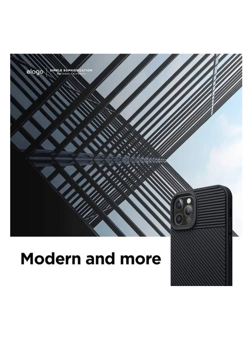 Elago Cushion Case for iPhone 12 Pro (6.1") - Black - Image 2