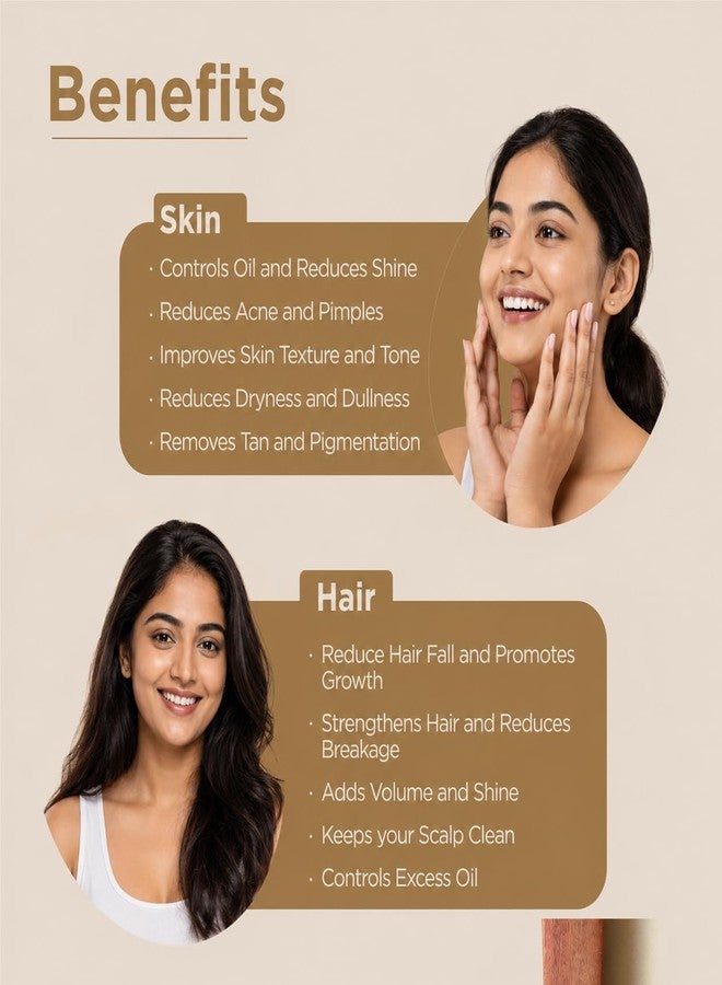 Young Chemist Premium Multani Mitti Clay | Promotes healthy skin cell and reduce acne (100g) - Image 4