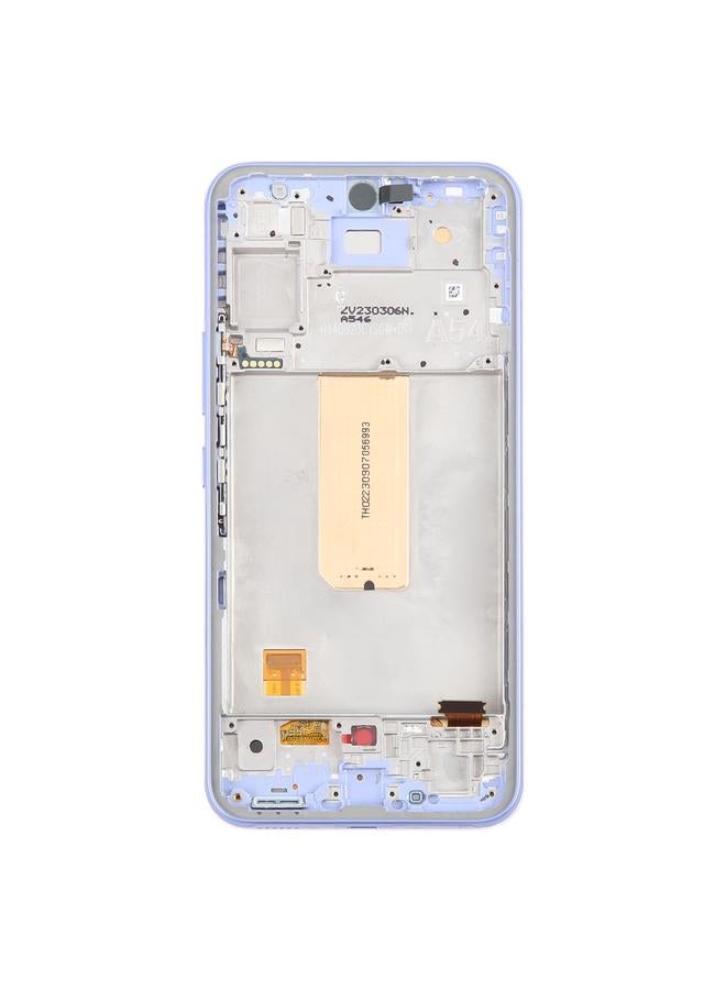 Replacement For Samsung Galaxy A54 5G SM-A546 6.43 inch OLED LCD Screen Digitizer Full Assembly with Frame Purple - Image 4