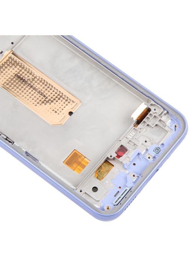 Replacement For Samsung Galaxy A54 5G SM-A546 6.43 inch OLED LCD Screen Digitizer Full Assembly with Frame Purple - Image 5