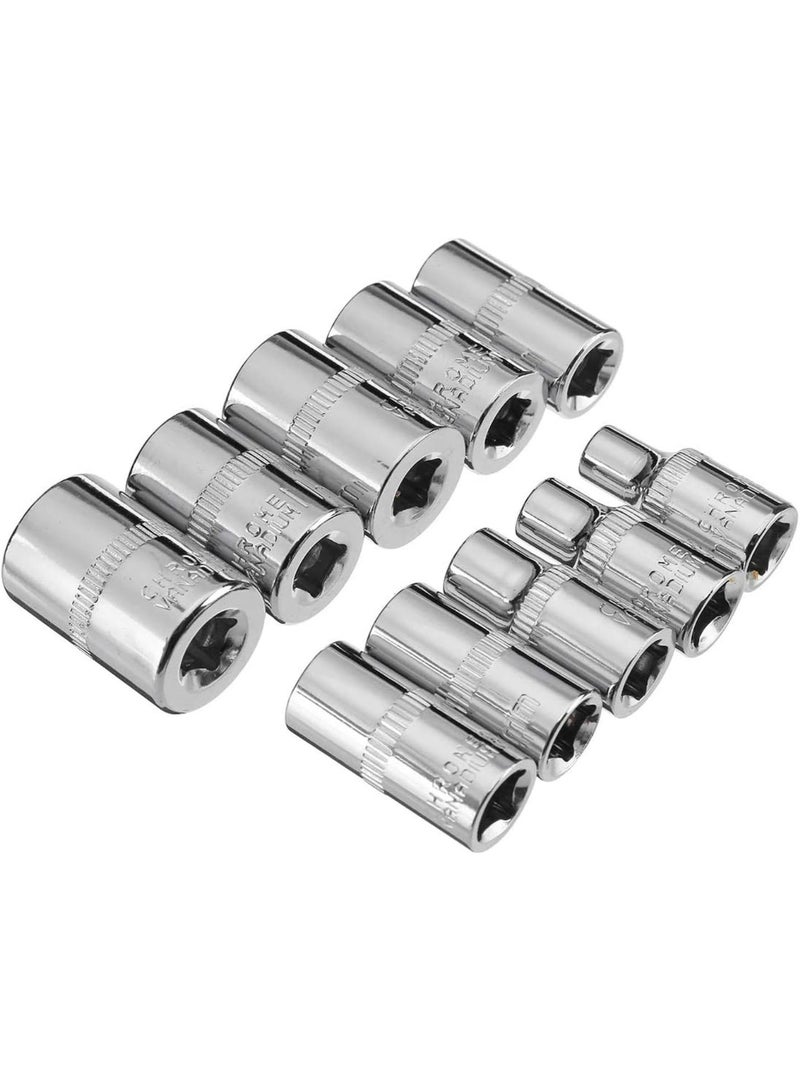 GGOOT Car Boat Motorcycle Bicycle Hardware Repair Tool Ratchet Wrench Sleeve Kit 12/46/53Pcs (Type: : D) - Image 4