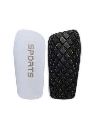 Football Four Piece Set, This non-slip soccer sock set includes a pair of soccer socks, a pair of shin guards, a pack of shin protectors, and two adjustable leg straps. Suitable for soccer (white/one size fits all). - view 5