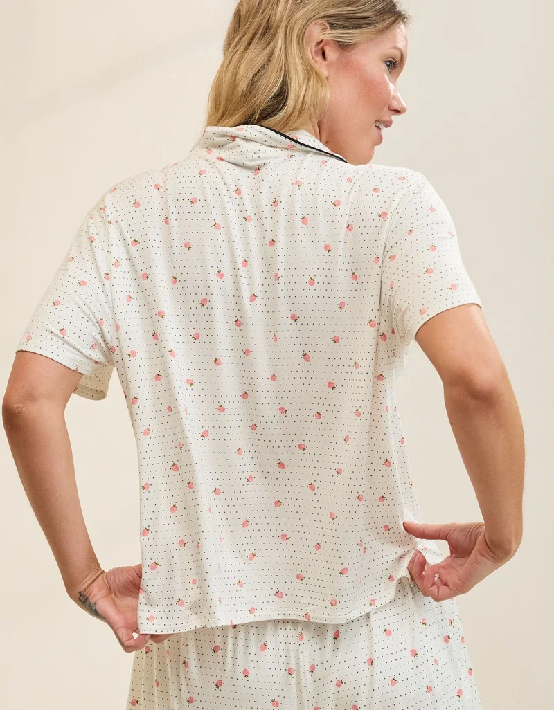 Aerie Aerie Real Soft® Short Sleeve Pajama Shirt