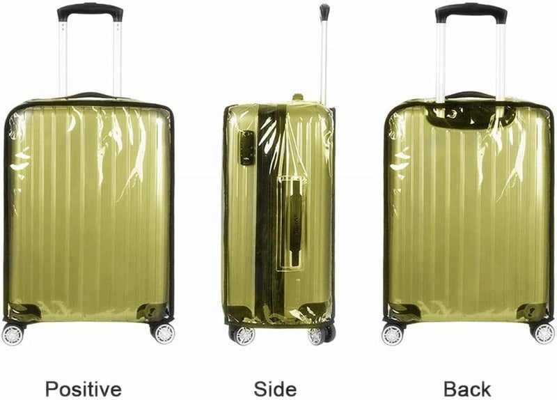 Goodern 30 Inch Luggage Cover Protector Bag - Clear PVC Suitcase Cover for Wheeled Luggage - Image 1