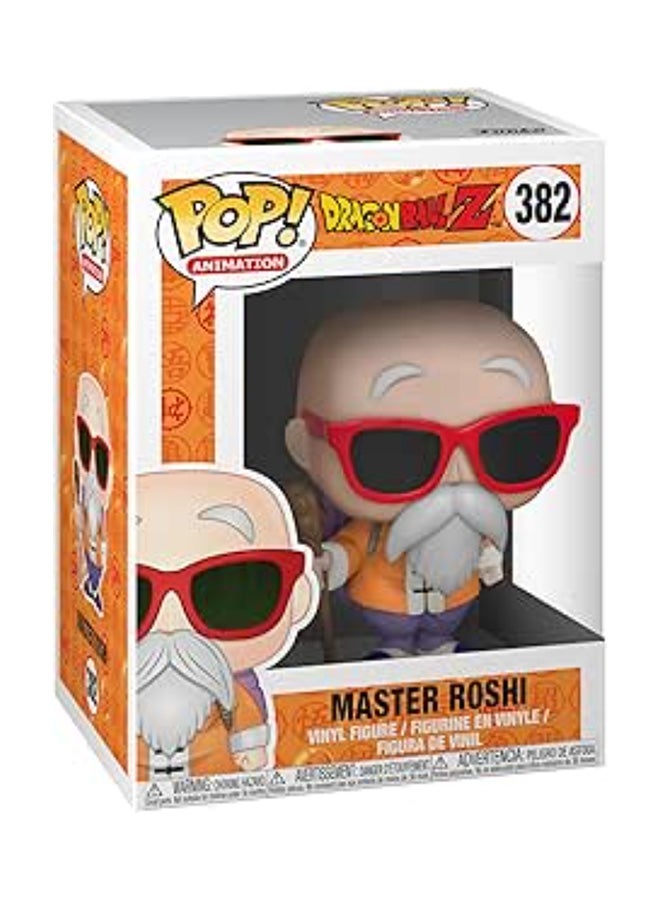 Funko POP DBZ Master Roshi With Staff Vinyl Figure - Image 1