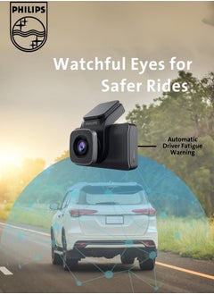 Philips Philips GoSure Dash Cam GS7101 4K Ultra HD Front and Back Dash Cam with SONY IMX415 CMOS lens and Wiring Kit  - Image 5