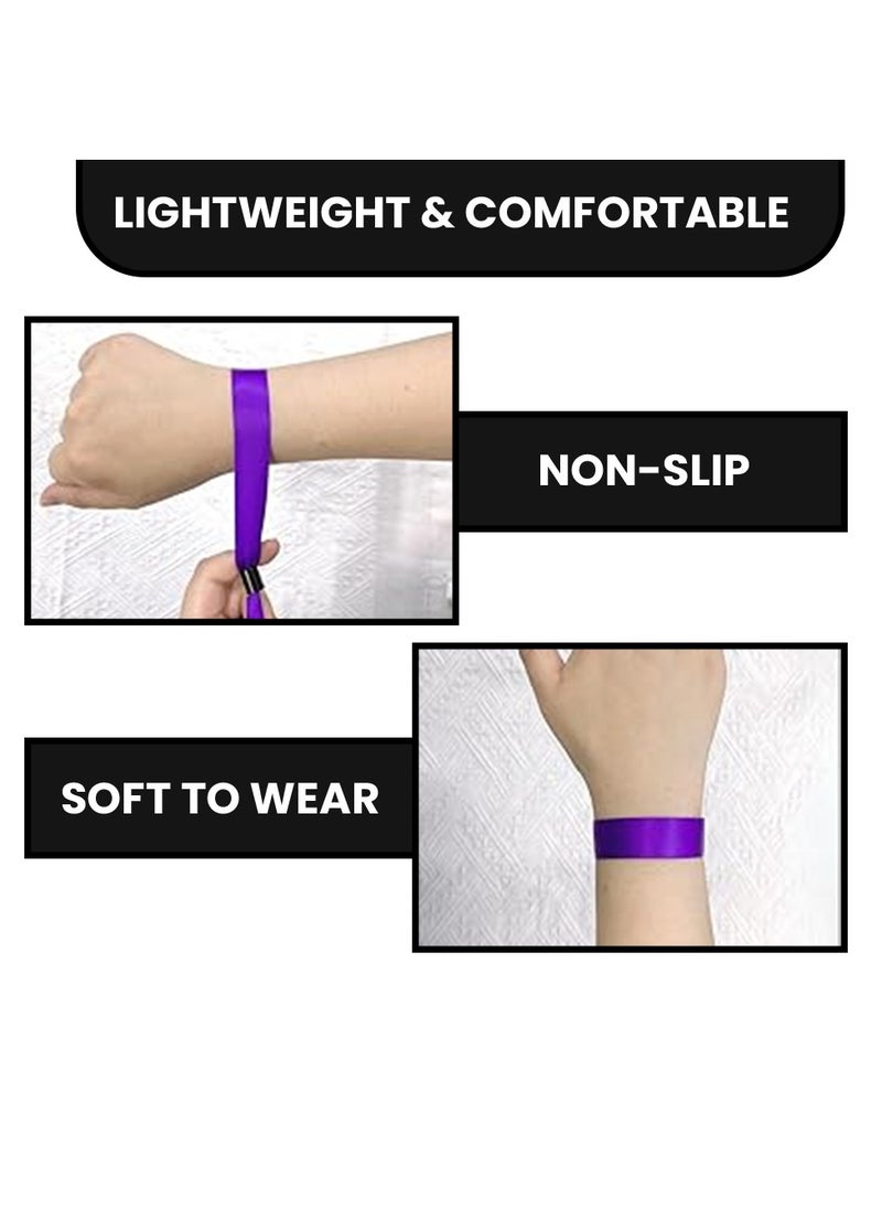 PRINTSHOP4ME Cloth Event Wristbands, Wristbands for Events - Soft Fabric Wristbands for Admission, Identification and Security at Events - Perfect for Parties, Festivals, Concerts  - Image 5