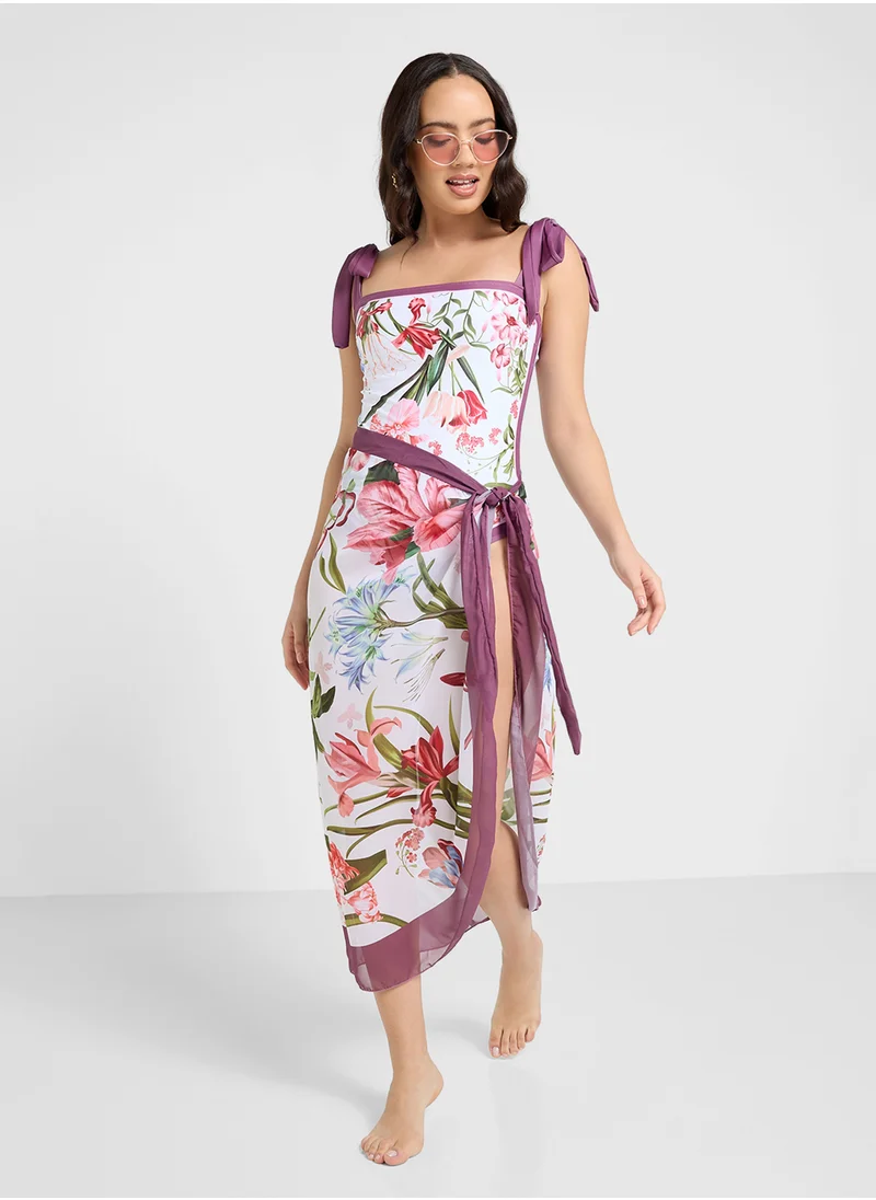 ELLA One Piece Swimsuit With Coverup