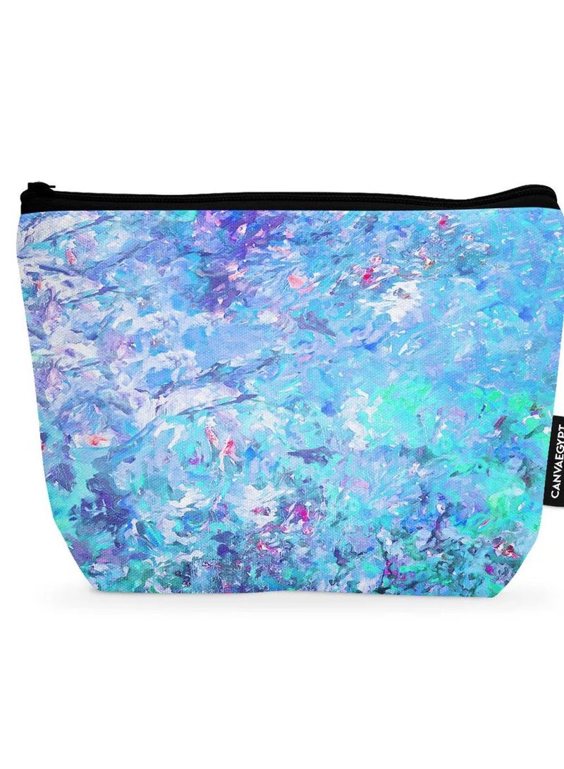 Makeup Pouch Blue Wave