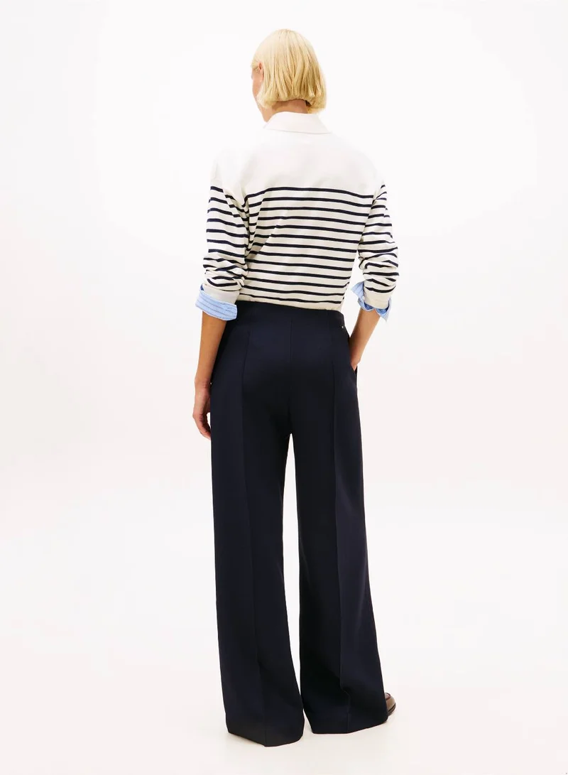 TOMMY HILFIGER Relaxed Wide Leg Trousers