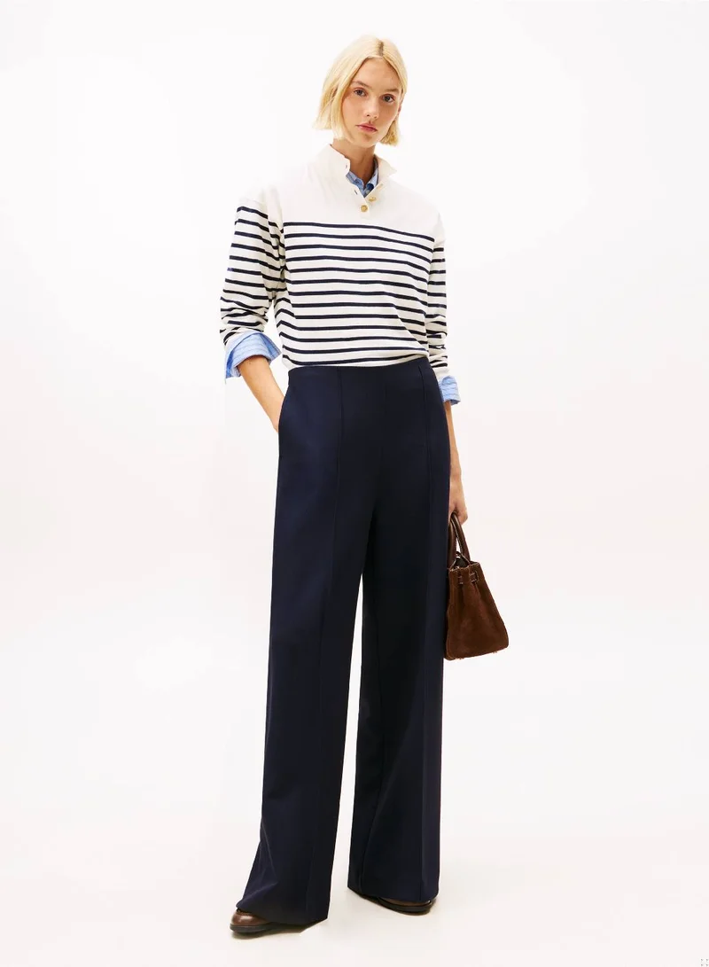 TOMMY HILFIGER Relaxed Wide Leg Trousers