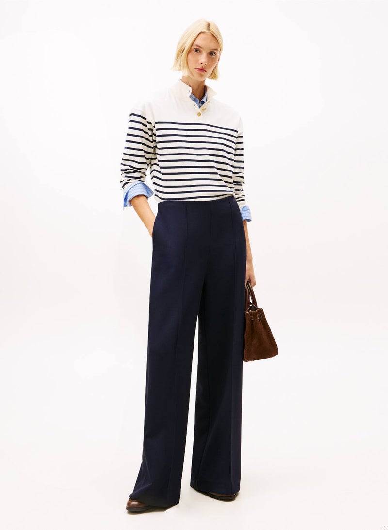 TOMMY HILFIGER Relaxed Wide Leg Trousers - Image 1