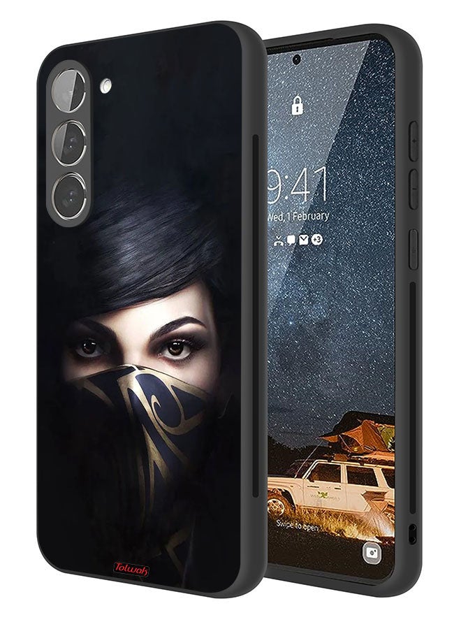 Tolwak Samsung Galaxy S23 5G Protective Case Cover Hijab Girl - Image 1
