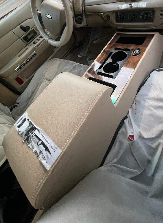 AB Beige Center Console Armrest for Ford Crown Victoria and Grand Marquis Comfortable Interior Design - Image 4