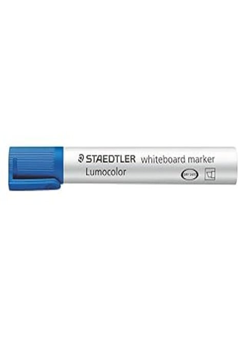 Staedtler 351 lumocolor chisel tip whiteboard marker - blue