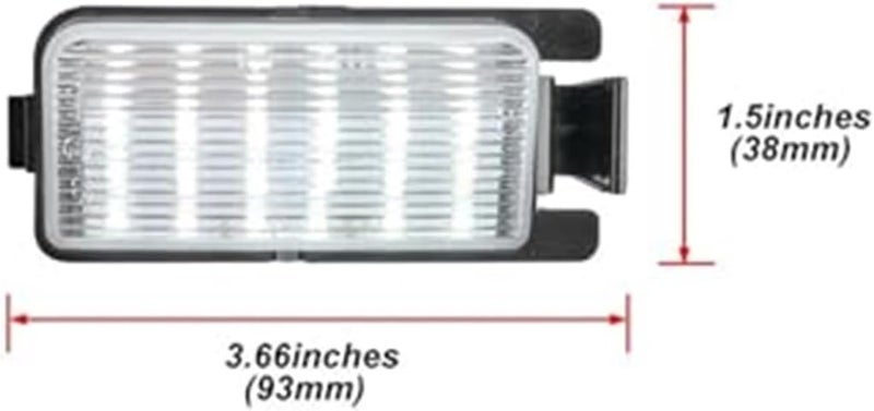 Wivplex 2Pcs LED License Plate Light for Nissan and Infiniti - Image 2