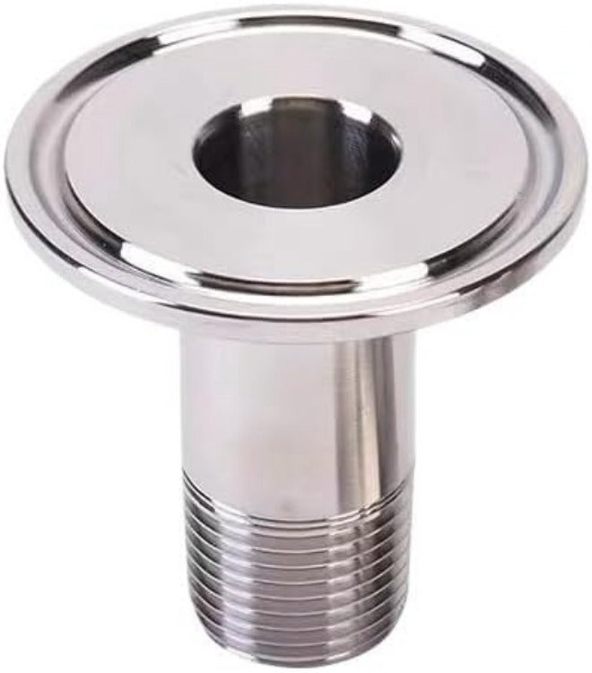 G1/4" Normally Open Stainless Steel Solenoid Valve 2 Way Oil Acid Pipe with Joint Thread Chuck VX2120-08-SS-NO(With 40mm,AC24V) - Image 2