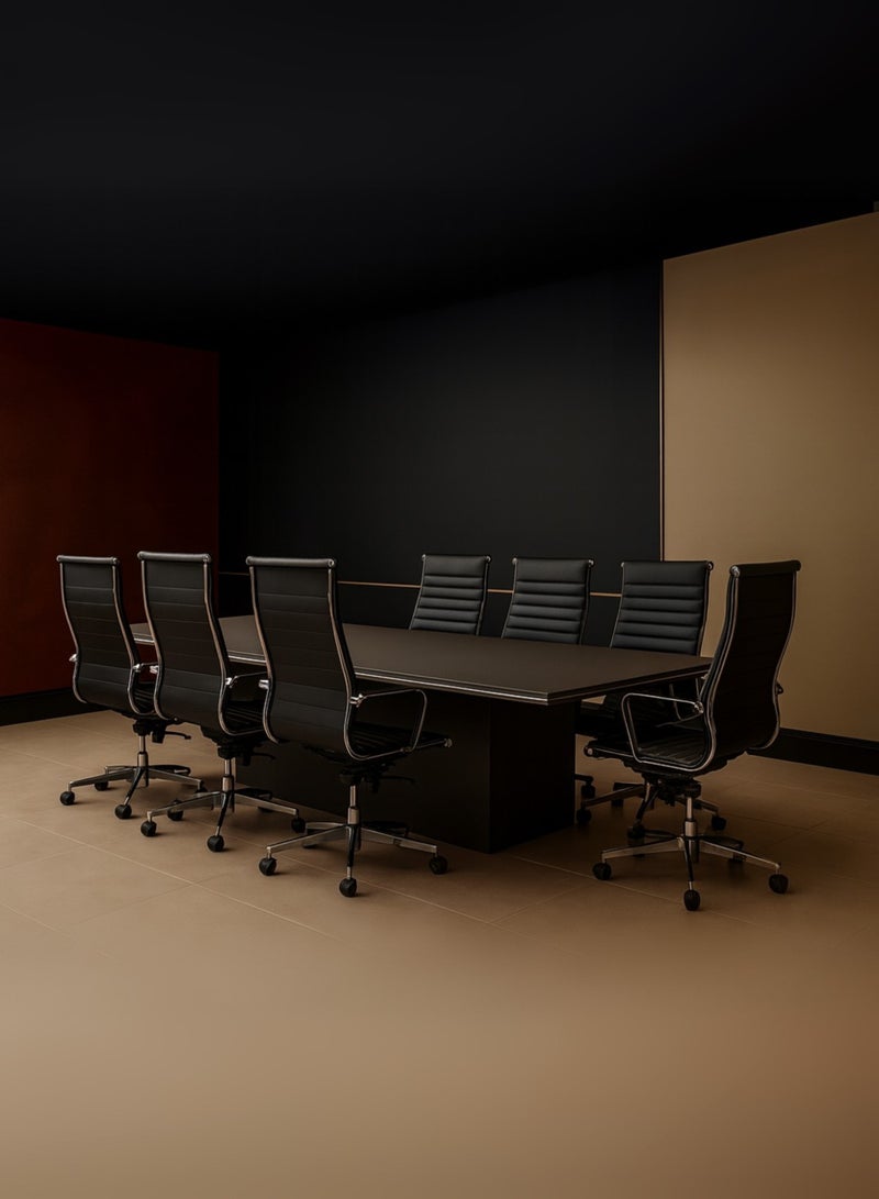 Karnak Modern Executive Conference Meeting Table – 8-Seater Office Boardroom Table with Premium Finish, Sleek Minimalist Design 360cm (Chairs Not Included) - Image 2