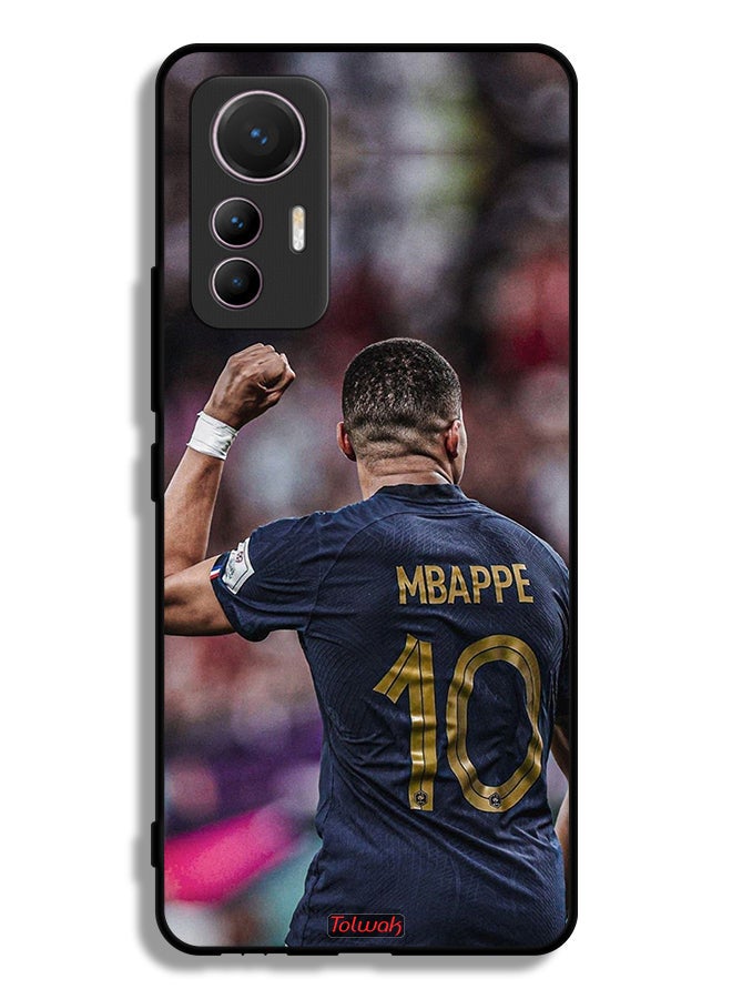 Tolwak Xiaomi 12 Lite Protective Case Cover Mbappe 10 - Image 2