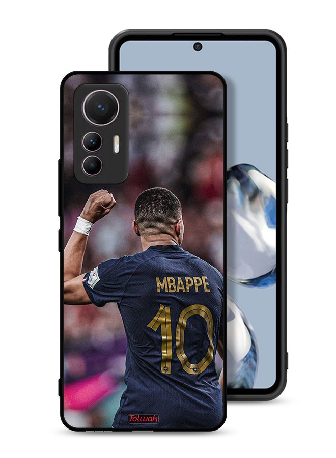Tolwak Xiaomi 12 Lite Protective Case Cover Mbappe 10 - Image 1